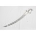 Sword Dagger Knife Sterling Silver 925 Blade Handle Tiger Hunting Rabbit B433